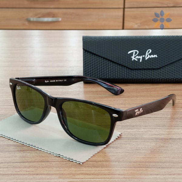 Gafas de sol Ray-Ban Wayfarer Brillante clásicas y elegantes