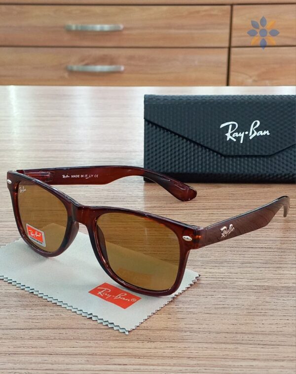 Gafas de sol Ray-Ban Wayfarer Brillante clásicas y elegantes