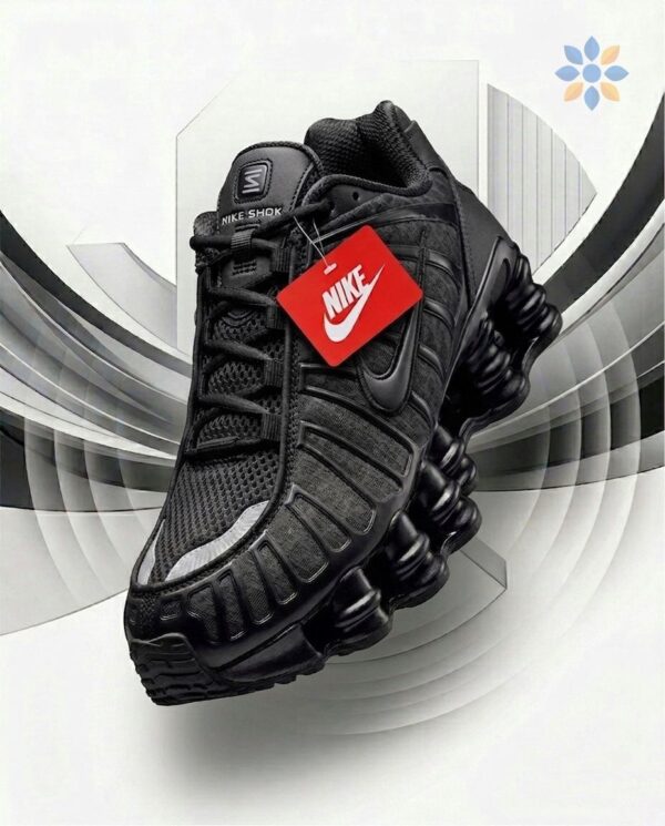 Nike Shox TL Zapatillas Deportivas Negras Modernas