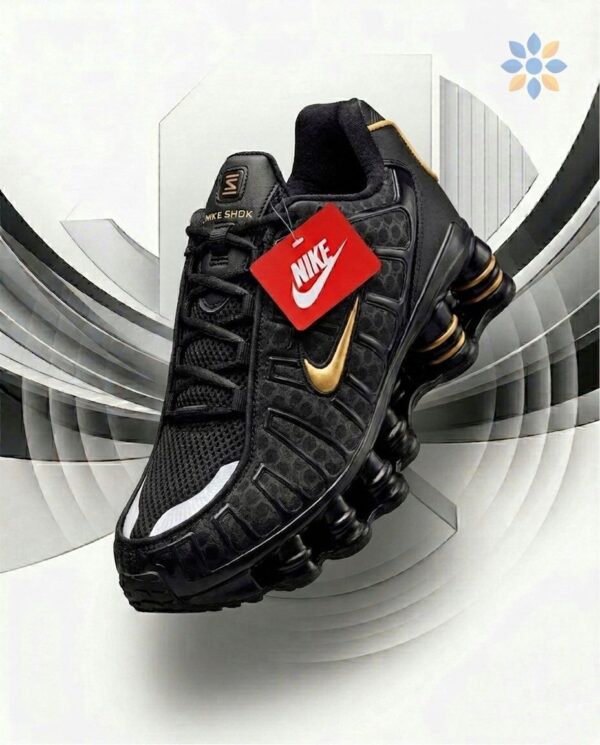 Nike Shox TL Zapatillas Deportivas Negras Modernas