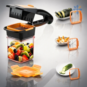 Picador 5 en 1 Cortador Manual de Verduras y Frutas