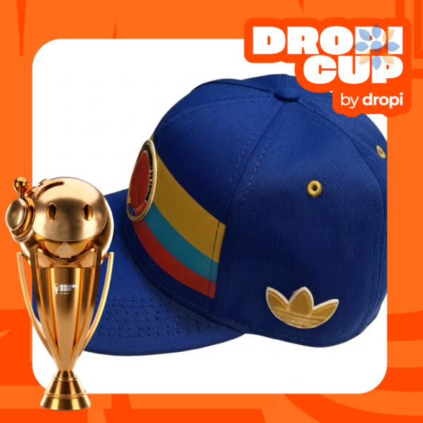 Gorra Tricolor Colombia Ajustable para Hinchas