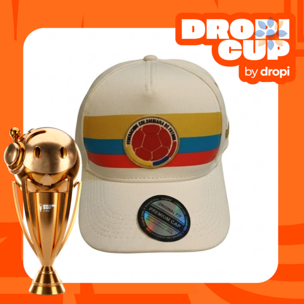 Gorra Tricolor Colombia Ajustable para Hinchas