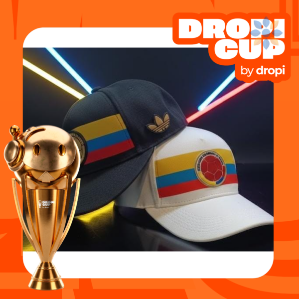 Gorra Tricolor Colombia Ajustable para Hinchas