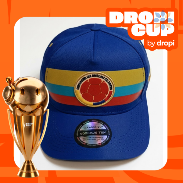Gorra Tricolor Colombia Ajustable para Hinchas