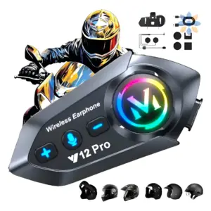 Combo Motero Intercom Y12 Pro + Shampoo Desengrasante