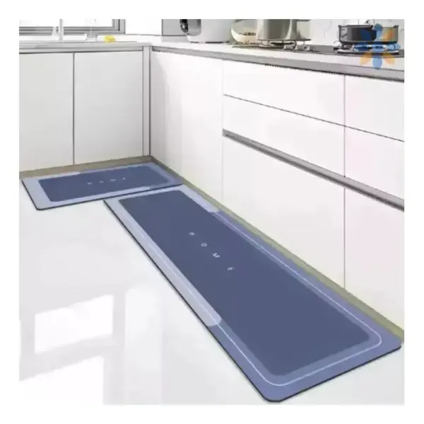 Combo Tapete Cocina Antideslizante X2 Moderno y Cómodo