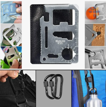 Kit de Supervivencia Completo para Aventuras al Aire Libre