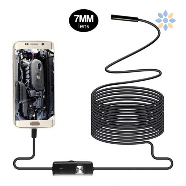 Cámara Endoscópica 7mm USB para Android y PC
