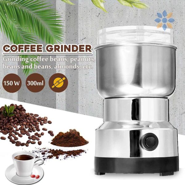 Molino Eléctrico de Café y Especias Acero Inoxidable