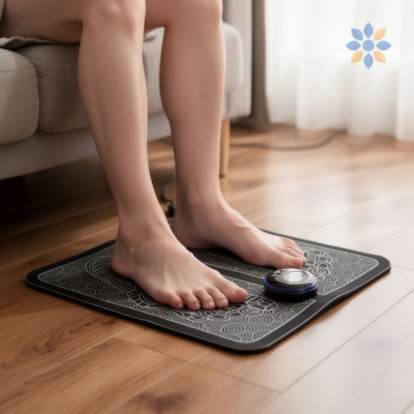 Alfombrilla Masajeadora EMS para Pies con 6 Modos