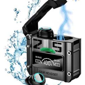 Audífonos Bluetooth deportivos M25 con Alexa y cancelación de ruido