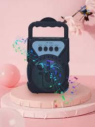 Parlante inalámbrico portátil HF-285 con radio FM y Bluetooth
