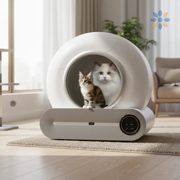 Arenero Inteligente Autolimpiante para Gatos 65L