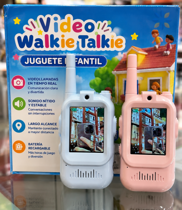 Walkie Talkies con Video para Niños - Comunicación Divertida