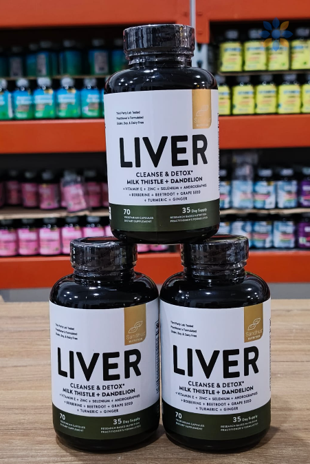 LIVER CLEANSE DETOX - Suplemento Natural para Hígado Saludable