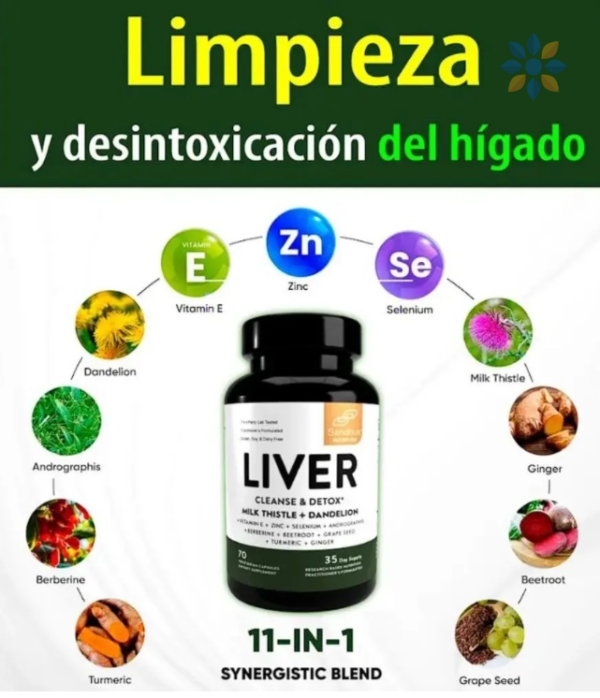 Liver Cleanse Detox: Suplemento Natural para el Hígado