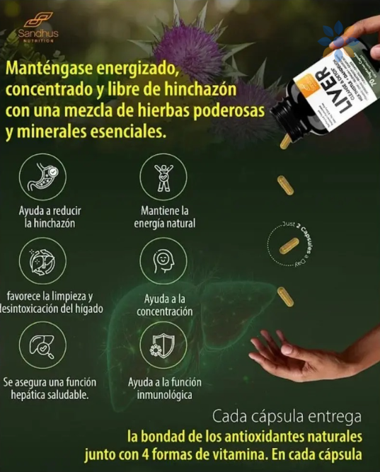 Liver Cleanse Detox: Suplemento Natural para el Hígado