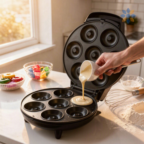 Mini Donera Eléctrica X7 para Donas Caseras Rápidas