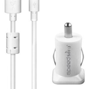 Cargador USB para carro 12V/24V con doble puerto rápido