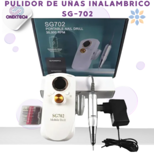 Pulidor de Uñas Inalámbrico Portátil SG-702 Blanco