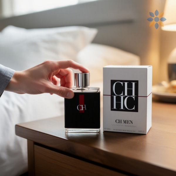 Perfume CH Men de Carolina Herrera para hombre elegante
