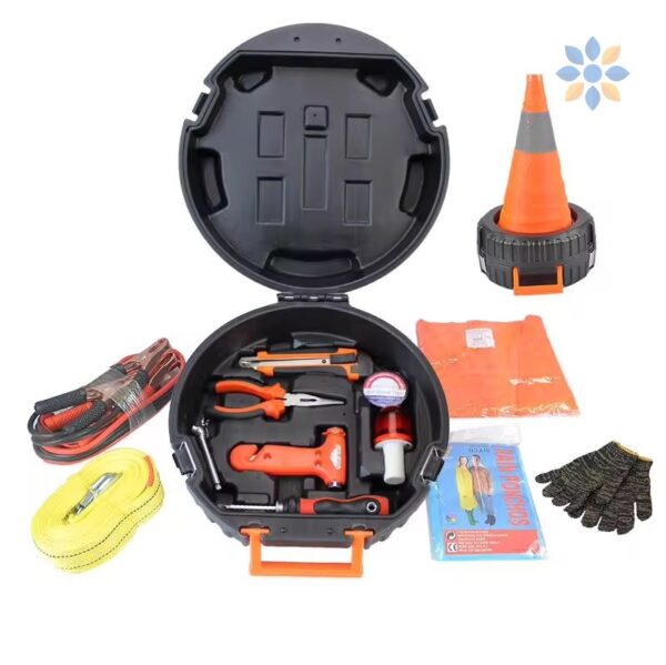 Kit de Emergencia en Carretera PROTOOL 14 piezas