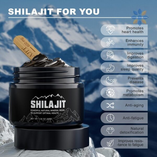 Shilajit Himalaya Resina 85+ Minerales Natural
