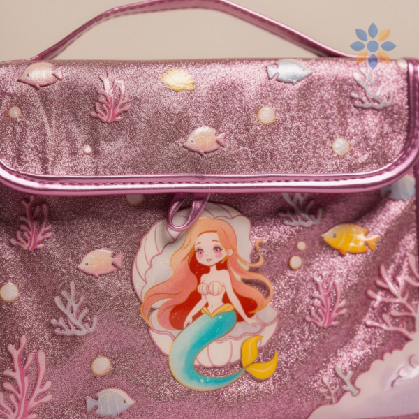 Set de Arte Maletín Sirena Brillante para Niñas