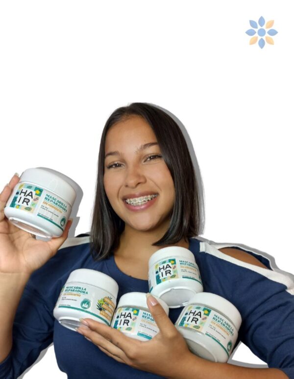 Mascarilla Reparadora X4 con Hidrokeratina para Cabello