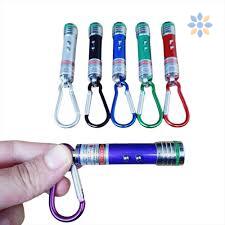 Llavero Láser Multifuncional con Linterna y Mosquetón