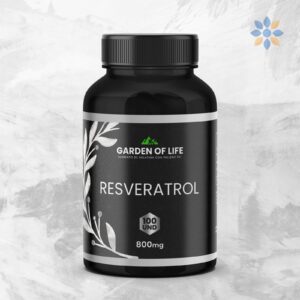 Resveratrol 800mg 100 cápsulas Garden of Life