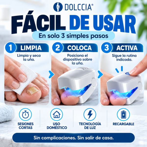 Tratamiento Láser para Hongos en Uñas - Dolccia