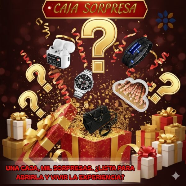Caja Sorpresa Papa Noel Top con Productos Premium