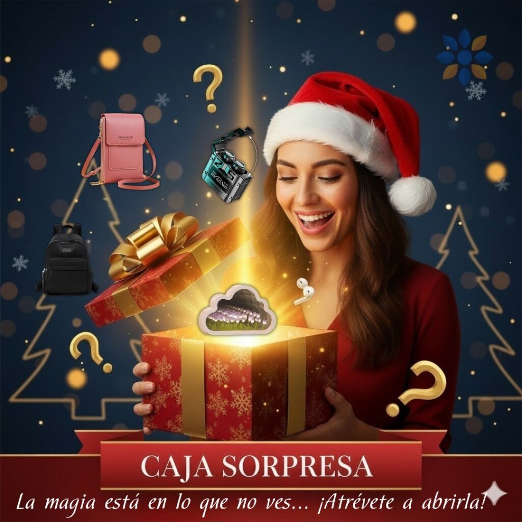 🎅 Sorprende esta Navidad con nuestra caja sorpresa ⚡