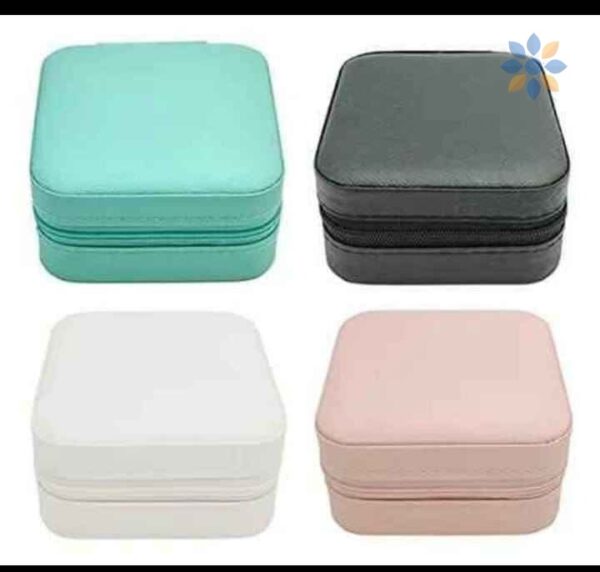 Mini joyero organizador portátil para viajes y hogar