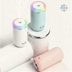 Difusor de Aromas H2O con Luces LED y Diseño Compacto