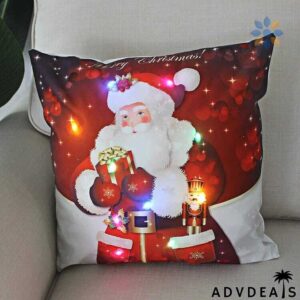 Funda Navideña con Luces LED y Diseño Surtido