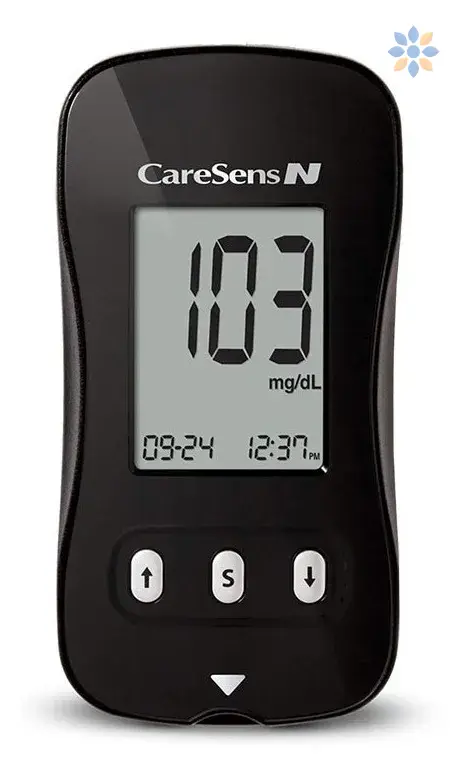 Glucómetro CareSens N Eco con 50 tirillas y lancetas
