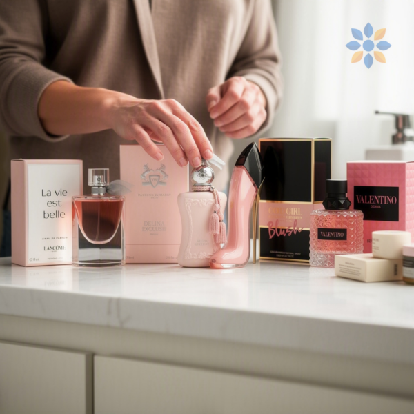 Combo Velvet Pink con Perfumero Recargable Exclusivo