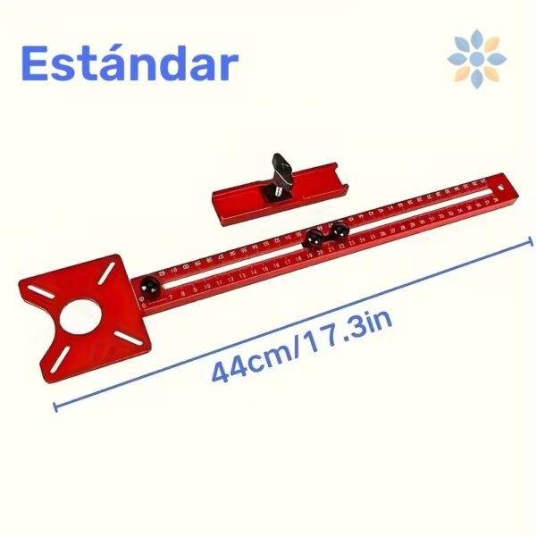 Regla Maestro Ranura para Medición Precisa en Carpintería