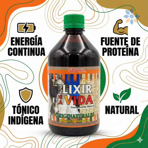 Elixir de la Vida 500ml - Energía Natural Ancestral