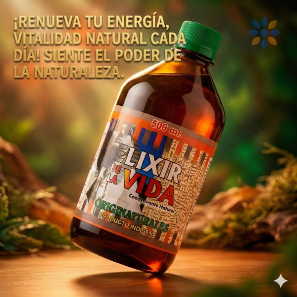 Elixir de la Vida 500ml - Energía Natural Ancestral