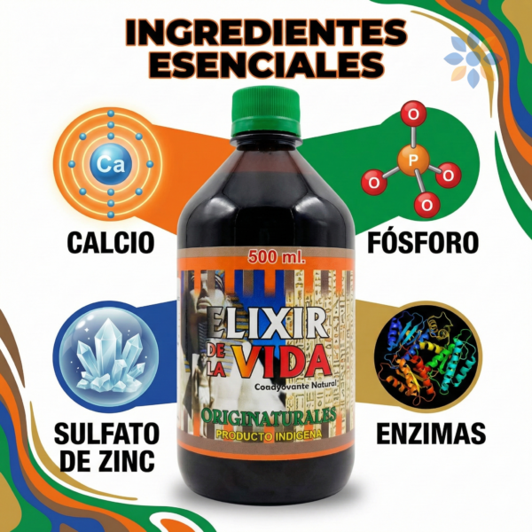 Elixir de la Vida 500ml - Energía Natural Ancestral