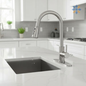 Grifo Cocina Premium Acero Inoxidable Ducha Extraíble