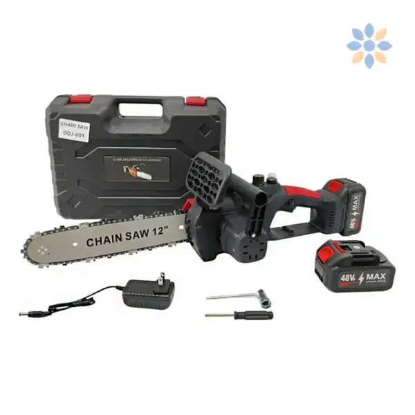 Motosierra Eléctrica Recargable 12" Compacta y Potente