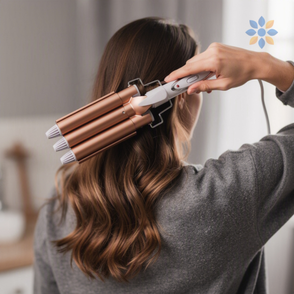 Rizador Triple Barril para Ondas de Sirena Perfectas