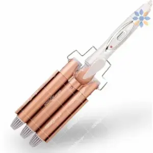 Rizador Triple Barril para Ondas de Sirena Perfectas