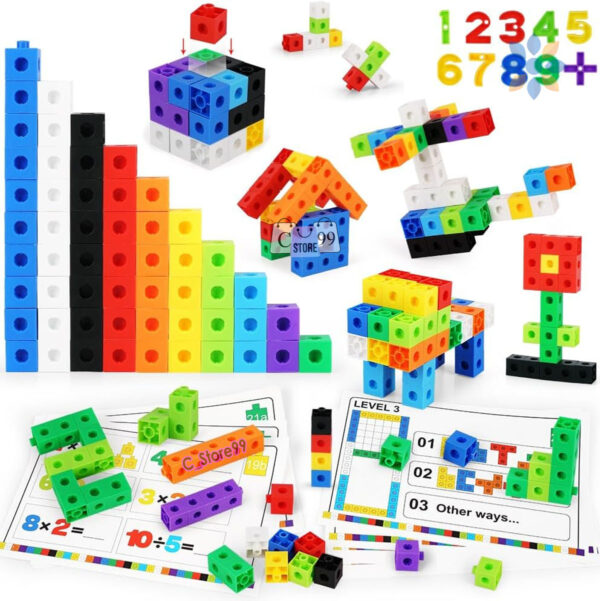 Armatodo Para Aprender Matemáticas 118pcs Colorido y Educativo