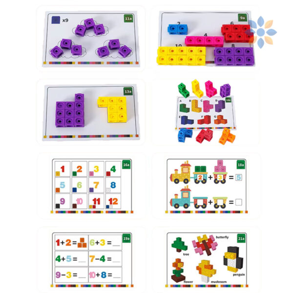 Armatodo Para Aprender Matemáticas 118pcs Colorido y Educativo